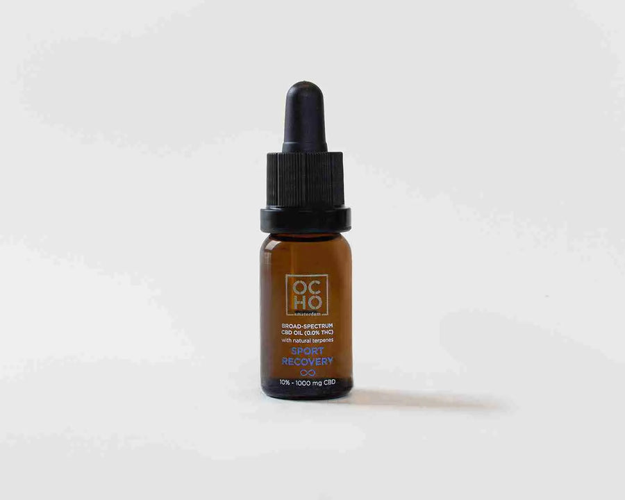 SPORT RECOVERY - Broad Spectrum CBD Olie (5%-10%)