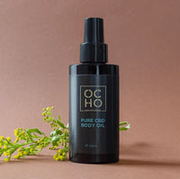 CBD Lichaamsolie sfeerbeeld vierkant