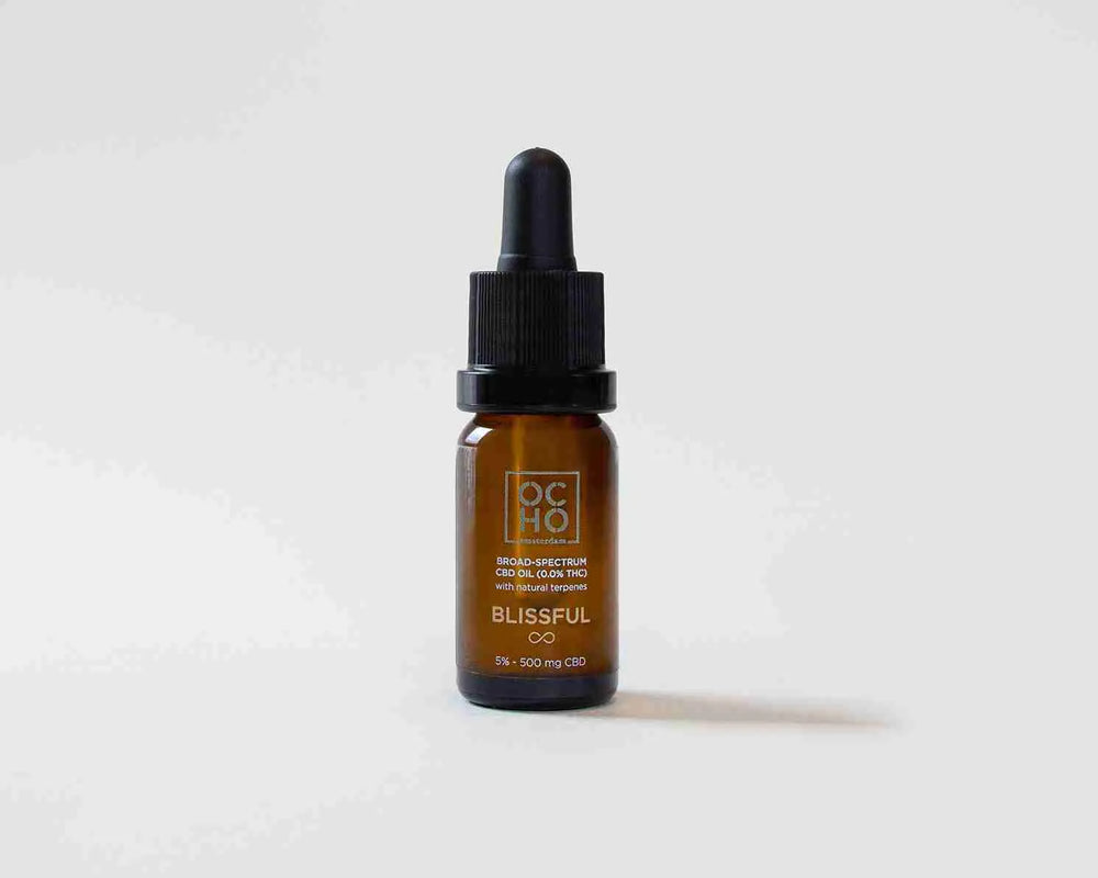 BLISSFUL - Broad Spectrum CBD Olie (5%-10%)