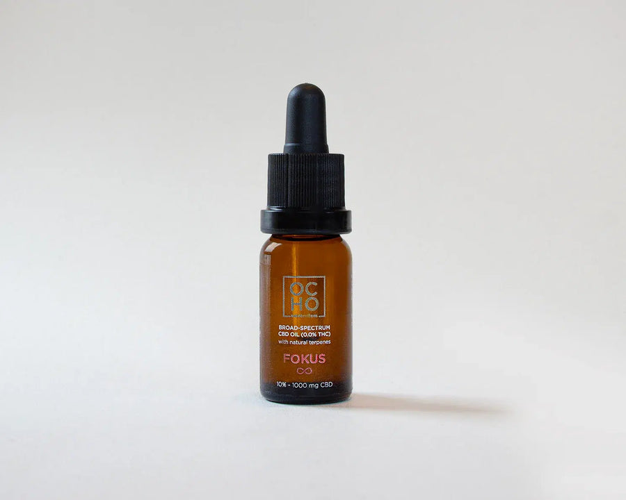 FOKUS - Broad Spectrum CBD Olie (5%-10%)