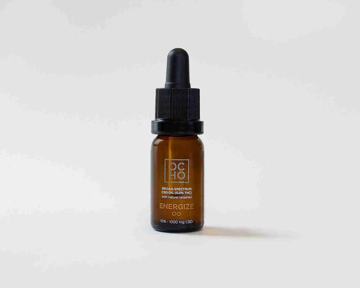 ENERGIZE - Broad Spectrum CBD Olie (5%-10%)