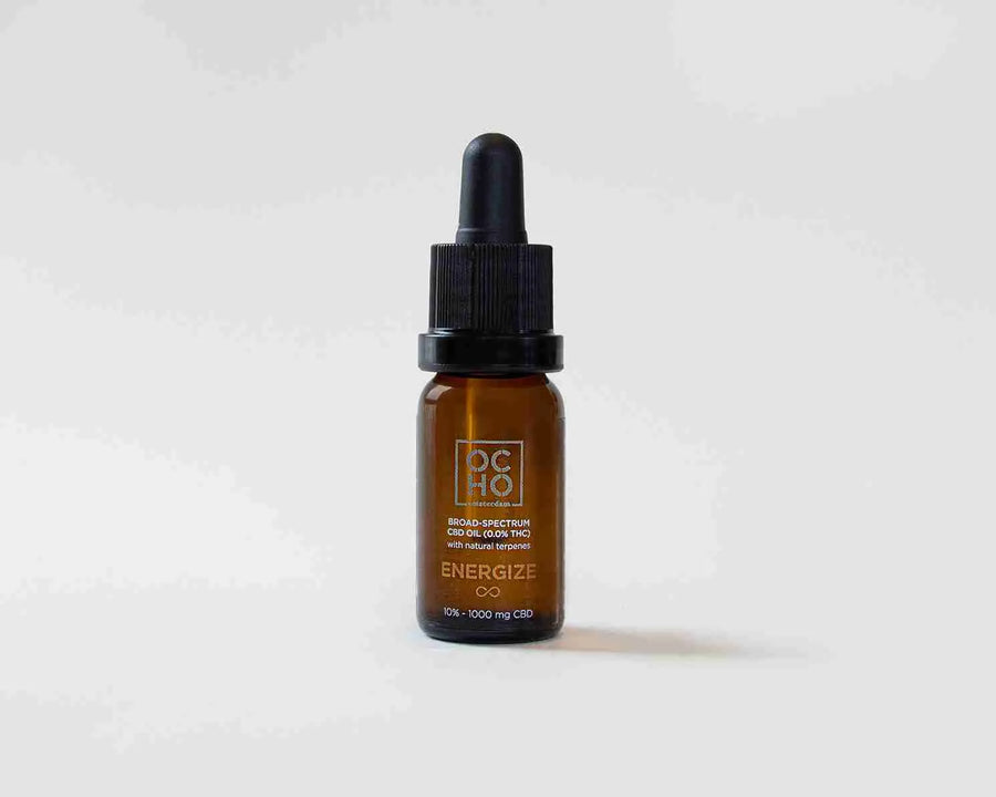 ENERGIZE - Broad Spectrum CBD Olie (5%-10%)