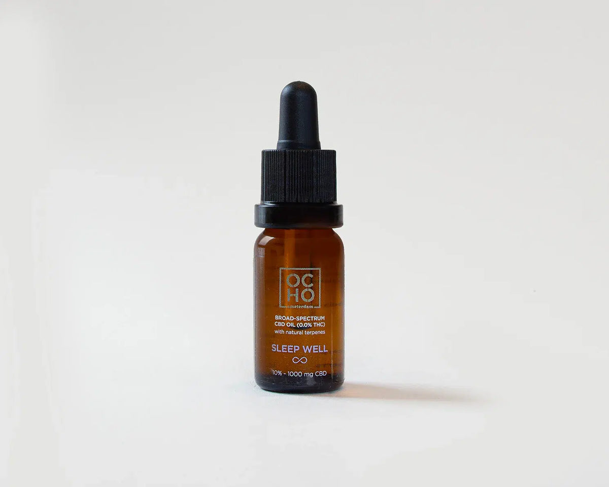 SLEEP WELL - Broad Spectrum CBD Olie (5%-10%)