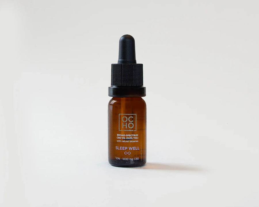 SLEEP WELL - Broad Spectrum CBD Olie (5%-10%)